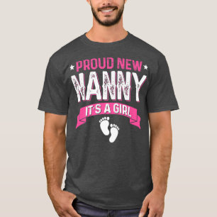 Funny Family Gender Reveal Proud New Ganny Es ist T-Shirt