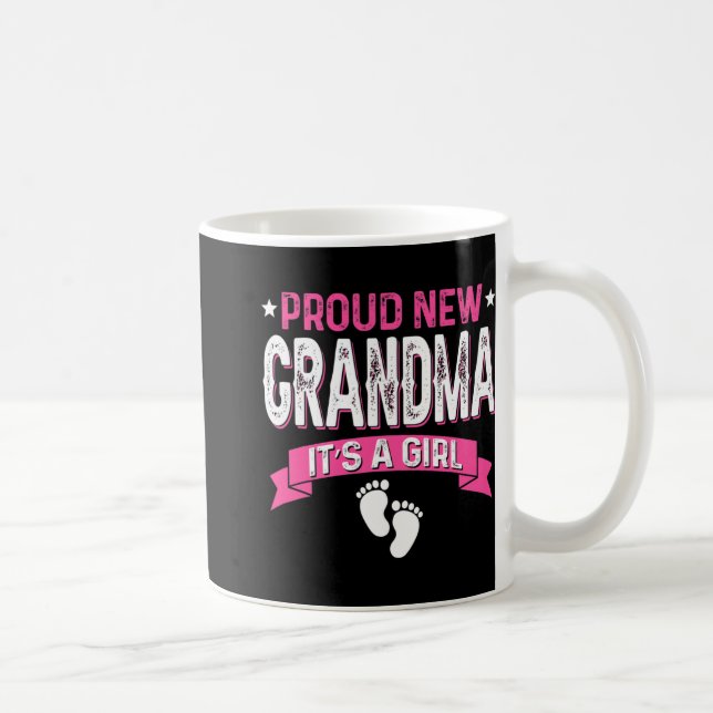 Funny Family Gender Reveal Proud New Grandma It's  Kaffeetasse (Rechts)
