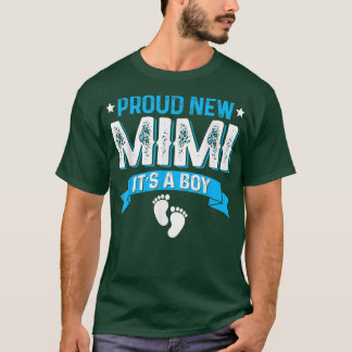 Funny Family Gender Reveal Proud New Mimi Es ist A T-Shirt