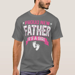 Funny Family Gender Reveal Proud New Vater Es ist  T-Shirt