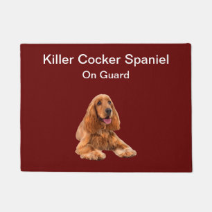 Funny Family Pet Cocker Spaniel Hund Thema Fußmatte