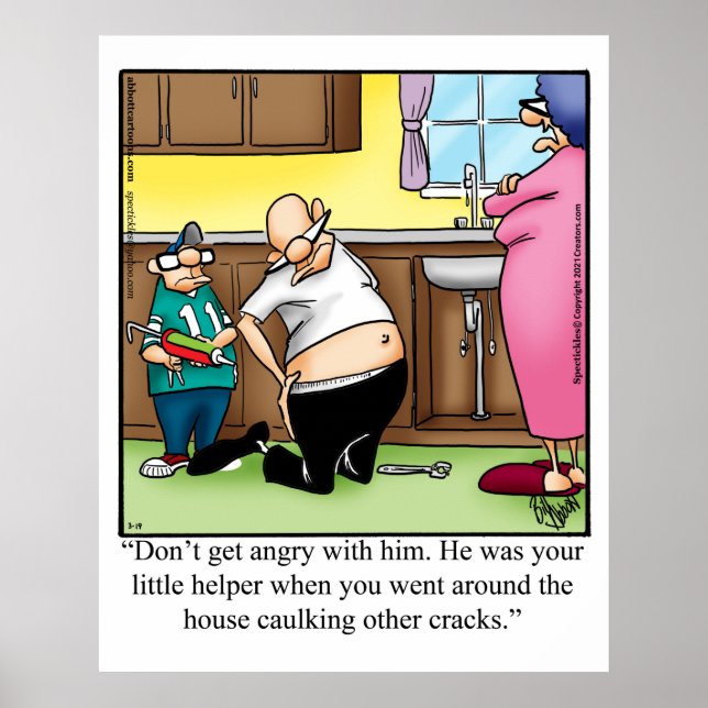 Funny Family Spaß Caulging Incident Poster (Vorne)