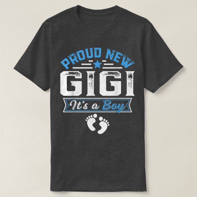 Funny Family Stolz New Gigi Es ist eine junge Gend T-Shirt (Design vorne)