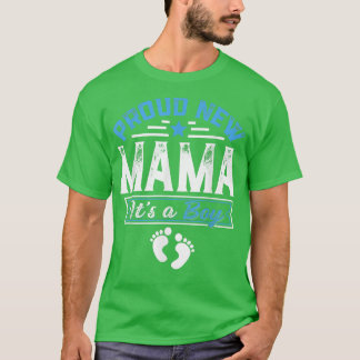 Funny Family Stolz New Mama Es ist eine junge Gend T-Shirt