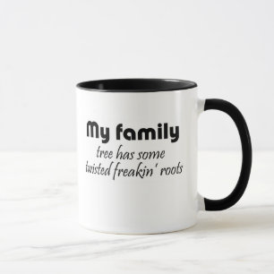 Funny family tree quotes Geschenke Kaffeetassen Zi