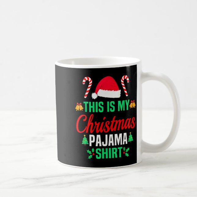 Funny Family Xmas Men Women Kids This Is My Christ Kaffeetasse (Rechts)