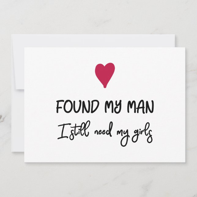 Funny fand den Vorschlag von My Man Bridesmaid (Vorderseite)