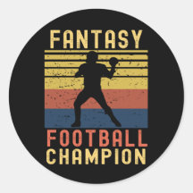 Funny Fantasy Football Champion Entwurf
