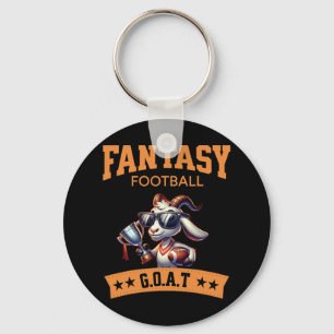 Funny Fantasy Football Champion Goat Schlüsselanhänger
