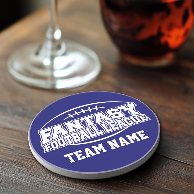 Funny Fantasy Football FFL Geschenk - Passen Sie e Untersetzer (Sandstone Coaster)