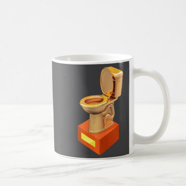 Funny Fantasy Football Loser Toilet  Kaffeetasse (Rechts)