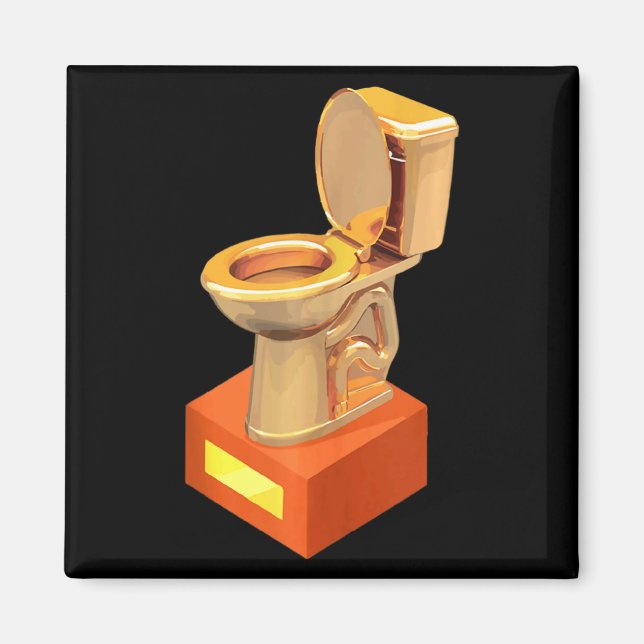 Funny Fantasy Football Loser Toilet  Magnet (Vorne)