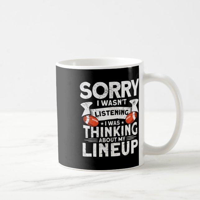 Funny Fantasy Football Player Outfit - Fantasy Foo Kaffeetasse (Rechts)