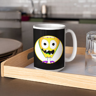 Funny, farbenfroh, Cartoon Monster, Halloween Kaffeetasse