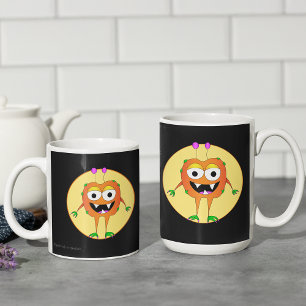 Funny, farbenfroh, Cartoon Monster, Halloween Kaffeetasse