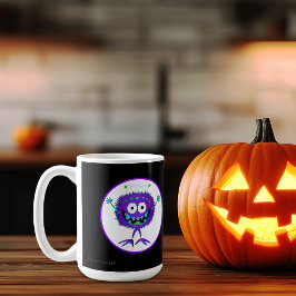 Funny, farbenfroh, Cartoon Monster, Halloween Kaffeetasse