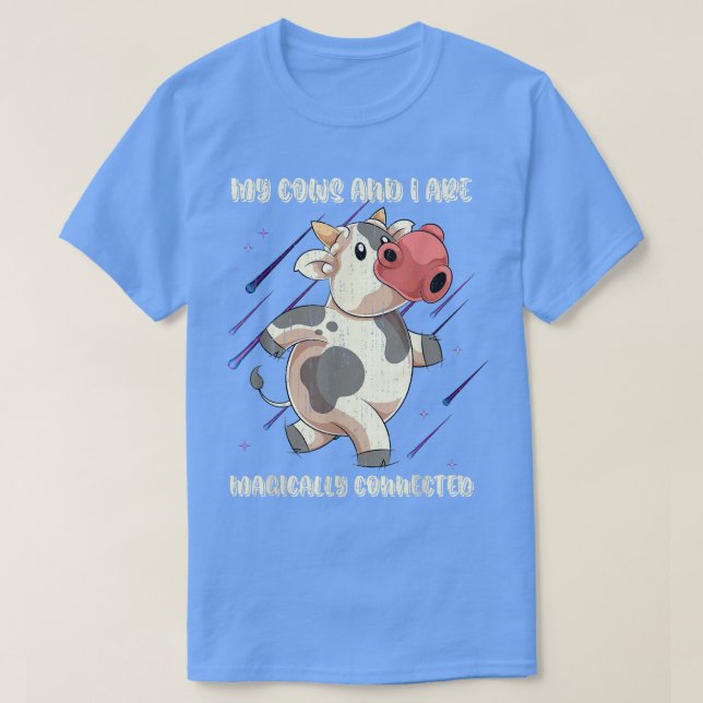 Funny Farm Animal Lover Bauer Kuh Lover Niedliche  T-Shirt (Design vorne)