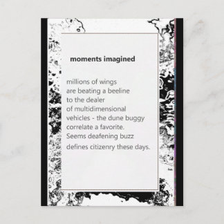 Funny Farm Gedicht Card #12 Postkarte