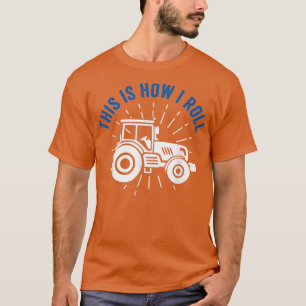 Funny Farm Lover Traktor Grafik für Frauen und Män T-Shirt