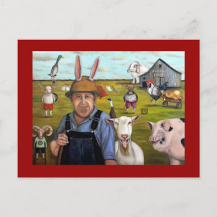 Funny Farm Postkarte