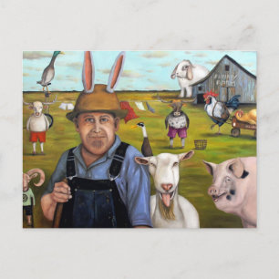 Funny Farm Postkarte