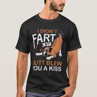 Funny Farting Boxer Dog Geschenk T - Shirt für Hun