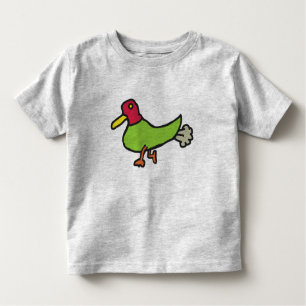 Funny Farting Duck Kleinkind T-shirt
