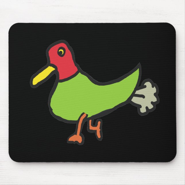 Funny Farting Duck Mousepad (Vorne)