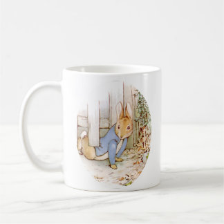Funny Fat Little Rabbit Vintag Illustration Zitat Kaffeetasse