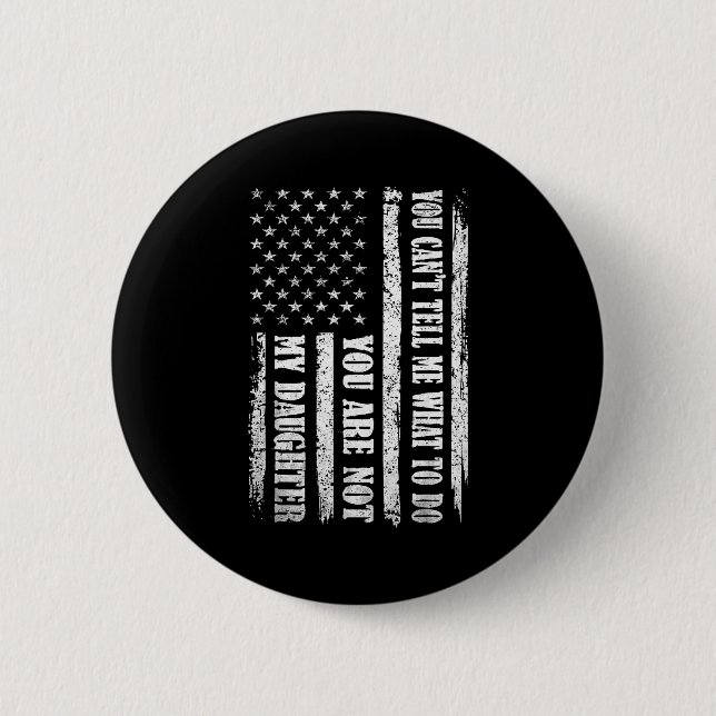 Funny Father Day Design For Daddy Papa Men From Da Button (Vorderseite)