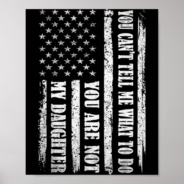 Funny Father Day Design For Daddy Papa Men From Da Poster (Vorne)