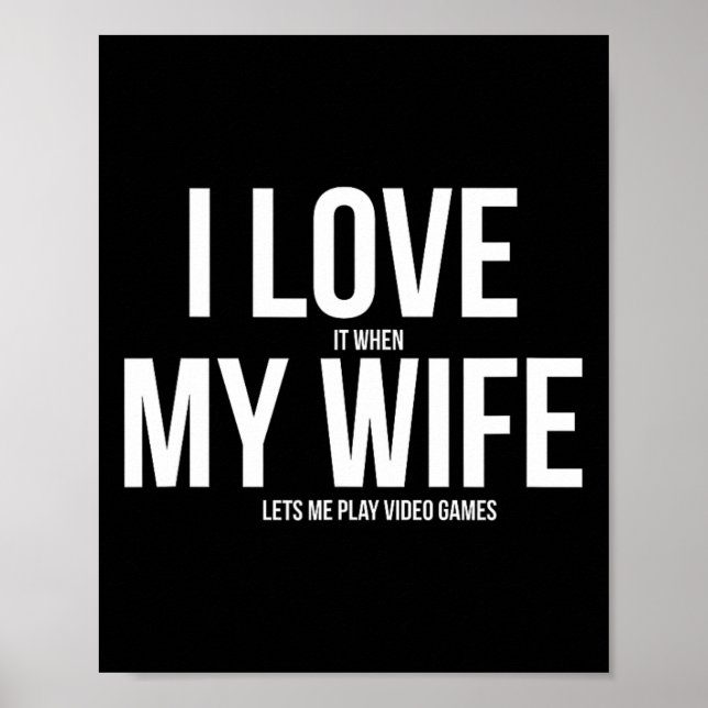 Funny Father&# s Day Video Game Vater Poster (Vorne)