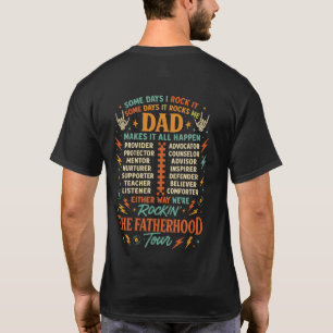 Funny Fatherhood Tour T-Shirt