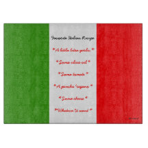 Funny Favorite Italian Recii Cutting Board
