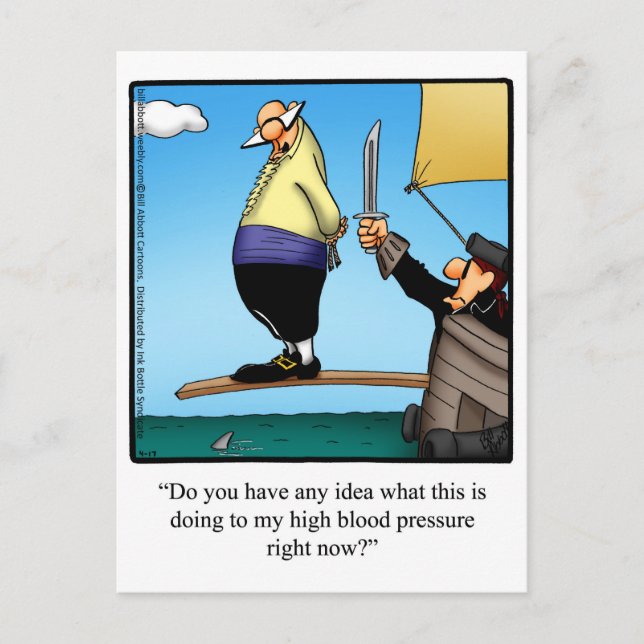 Funny "Feel Better" Spaß Postcard Postkarte (Vorderseite)