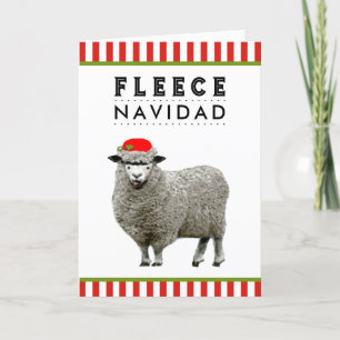 Funny Feliz Navidad Feiertagskarte