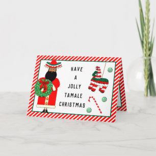 Funny Feliz Navidad Feiertagskarte
