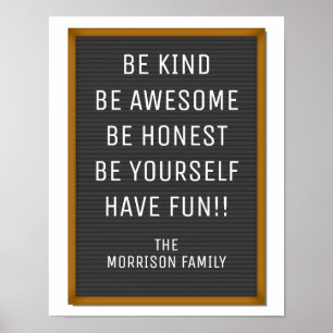 Funny Felt Letter Board Ihren eigenen Text, Zitat Poster