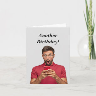 Funny Feminine Birthday Lying about Age Card Karte