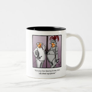 Funny Fencing Spaß Tasse Geschenk