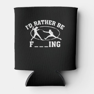 Funny Fencing Sport Geschenk Niedliche Fencers Fig Dosenkühler
