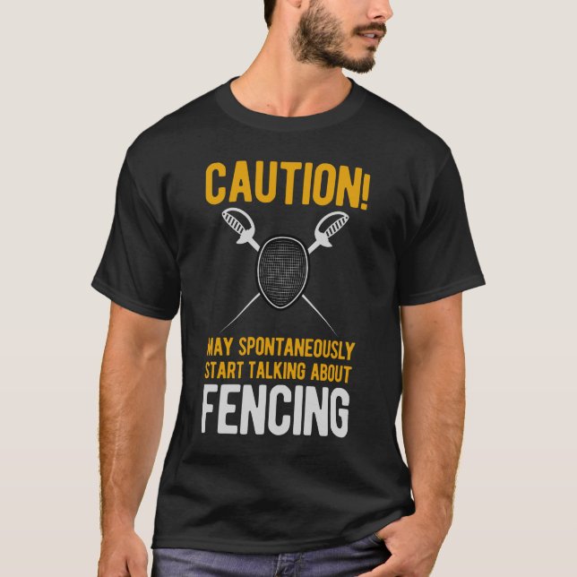 Funny Fencing T-Shirt (Vorderseite)