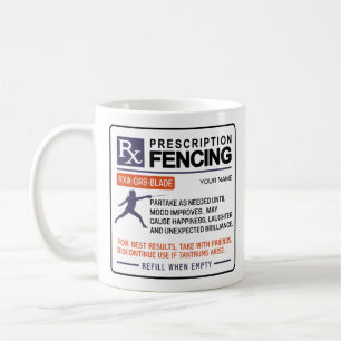 Funny Fencing Tasse Prescription Design