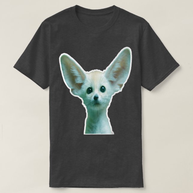 Funny Fennec Fo Meme 2043 T-Shirt (Design vorne)