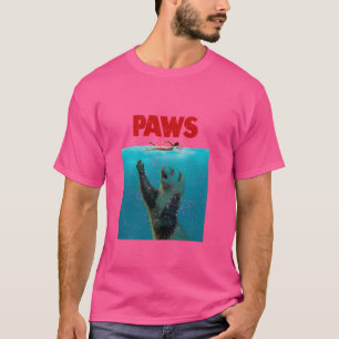 Funny Ferret Geschenk für ihn oder sie , Spaß PAWS T-Shirt