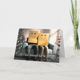 Funny Fesple zu Weihnachten Karte