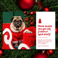 Funny Festivals Foto Weihnachten | weiß