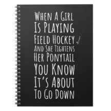 Funny Field Hockey Geschenke Sport Spieler Girls W