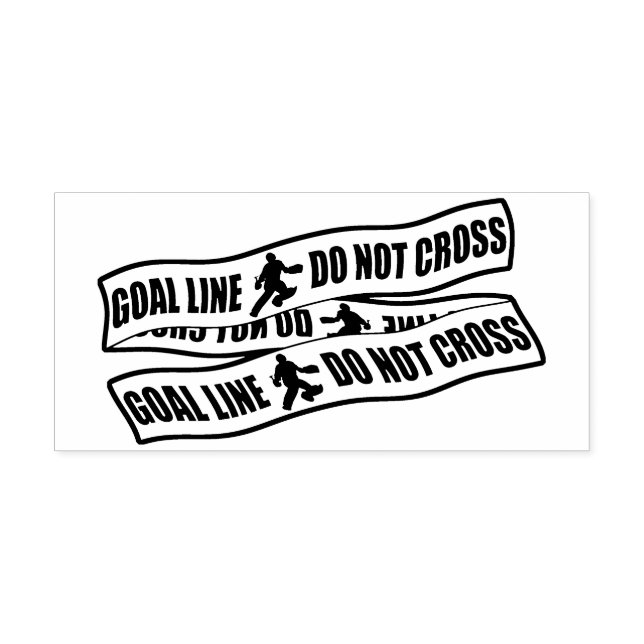 Funny Field Hockey Goalie Custom Briefmarke Permastempel (Design)