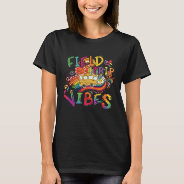 Funny Field Trip Vibes Field Day 2023 Boys Girls S T-Shirt (Vorderseite)